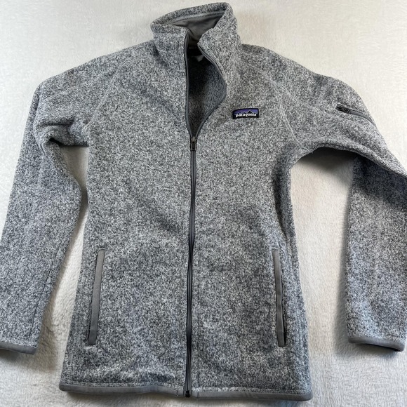 Patagonia Jackets & Blazers - Patagonia Better Sweater Jacket Womens XS Gray Full Zip Fleece Outdoor Warm